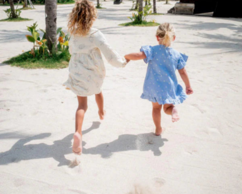 Milkboy kjól með blómum