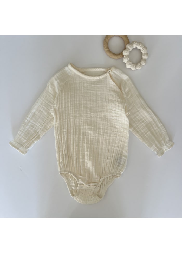 Muslin samfella ljós