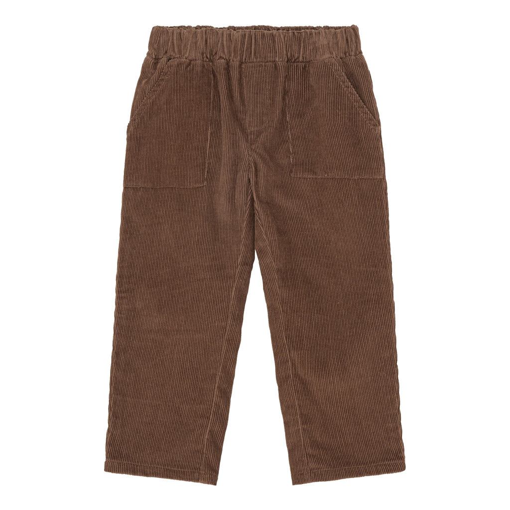 Brúnar Flauelsbuxur