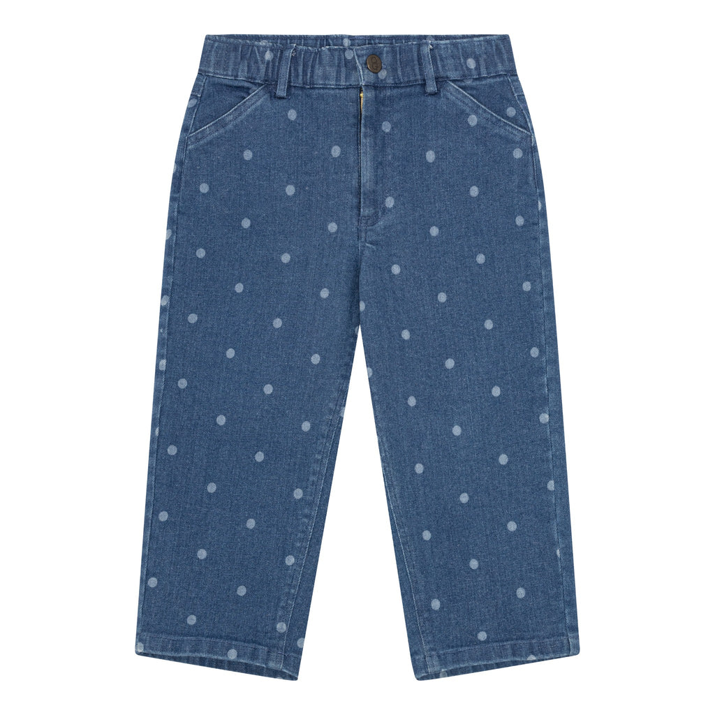 Gallabuxur með doppum