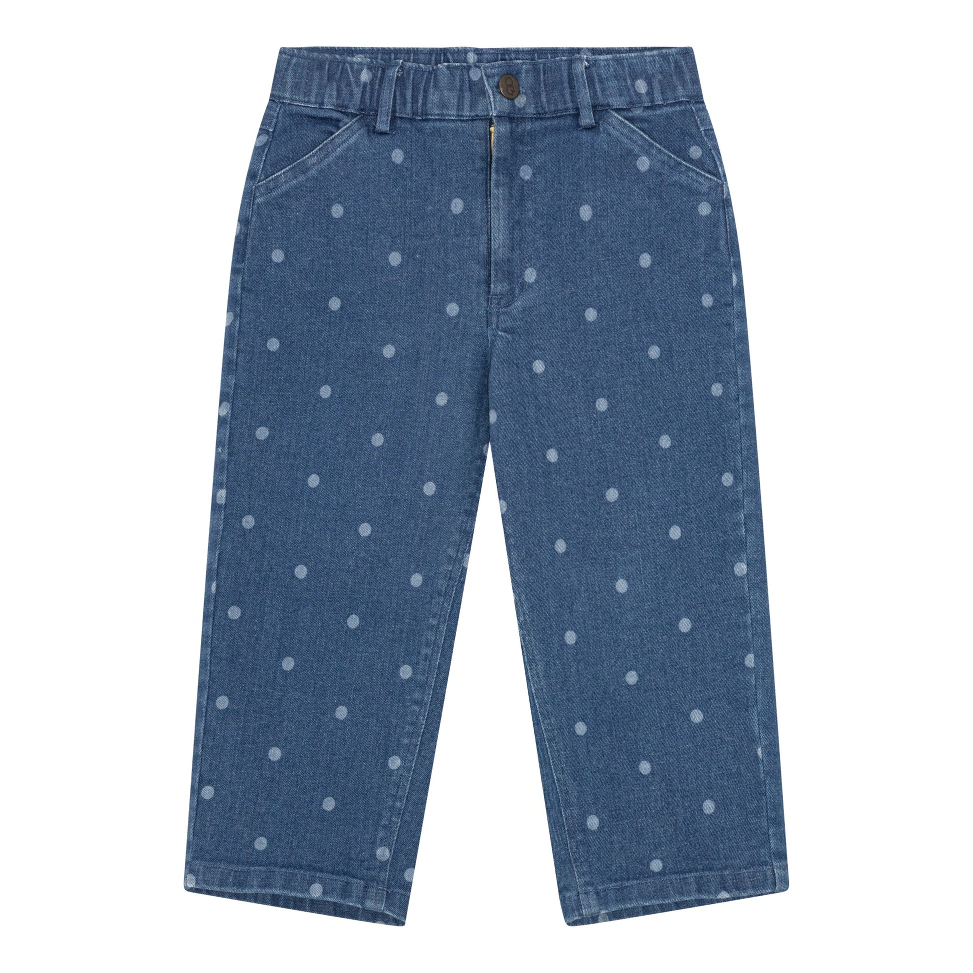 Gallabuxur með doppum