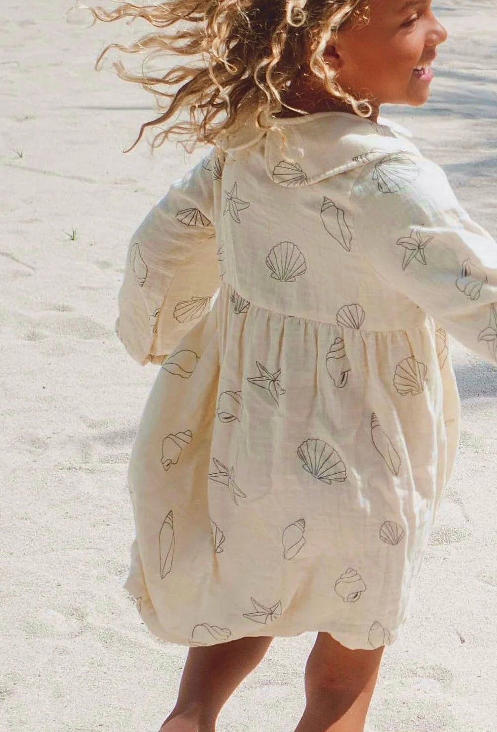 Muslin seashell kjól