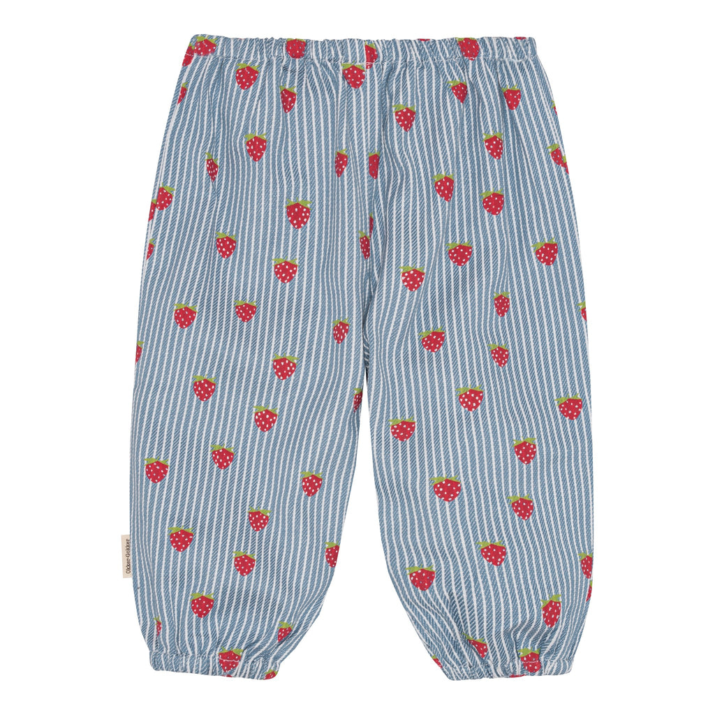 Milkboy Blue Stripe/Strawberry Ungbarnabuxur