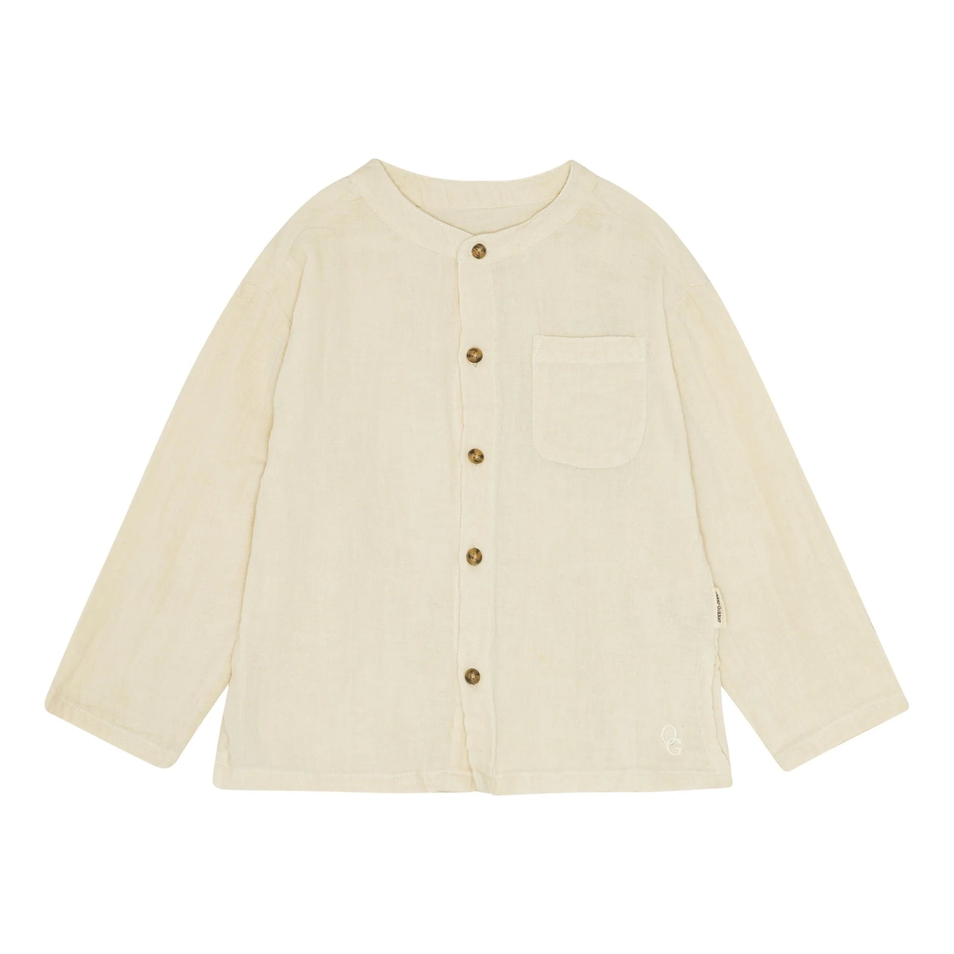 Muslin LS skyrta