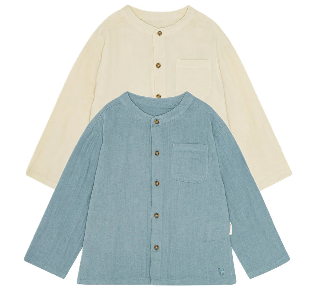 Muslin LS skyrta