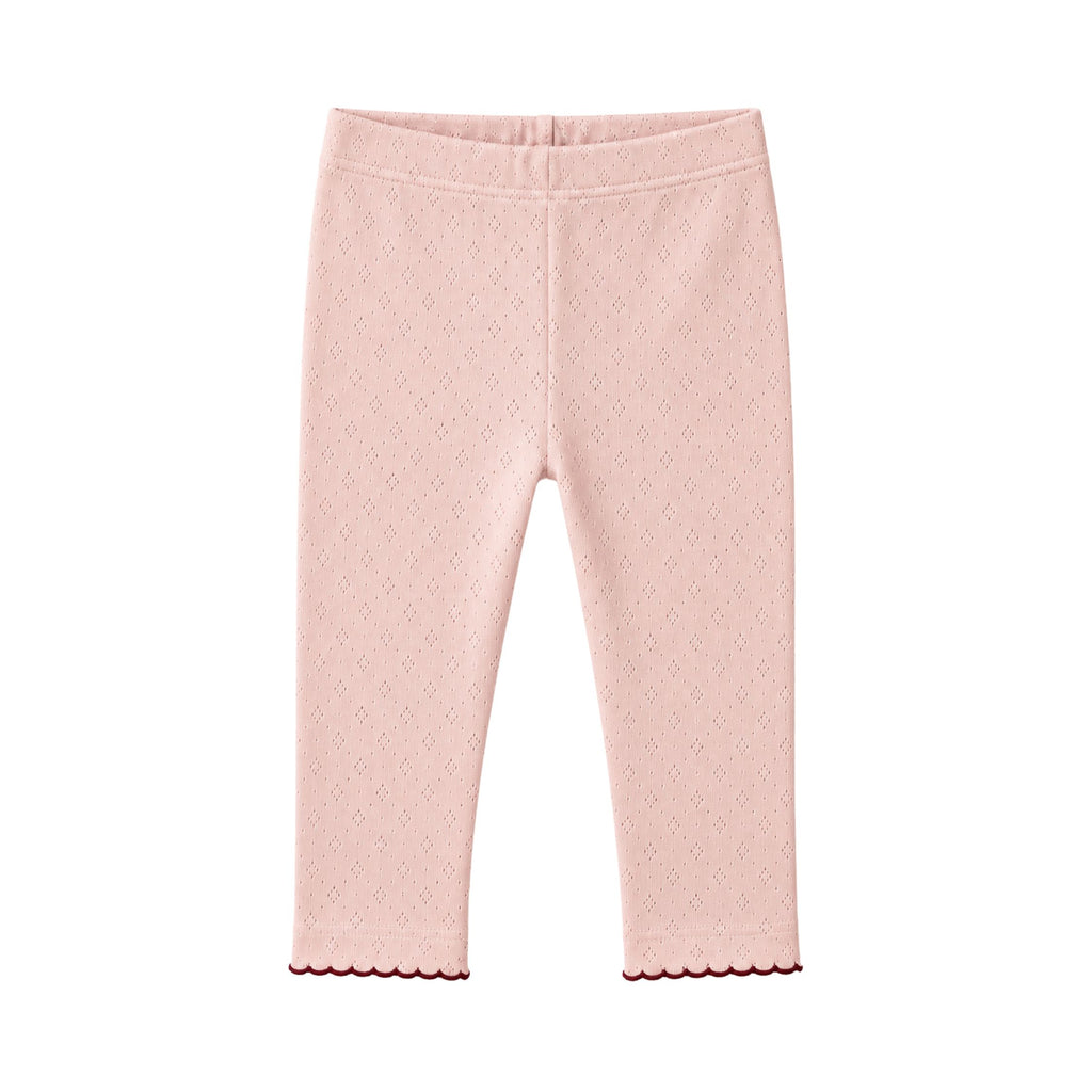 Pointelle leggings  - blush