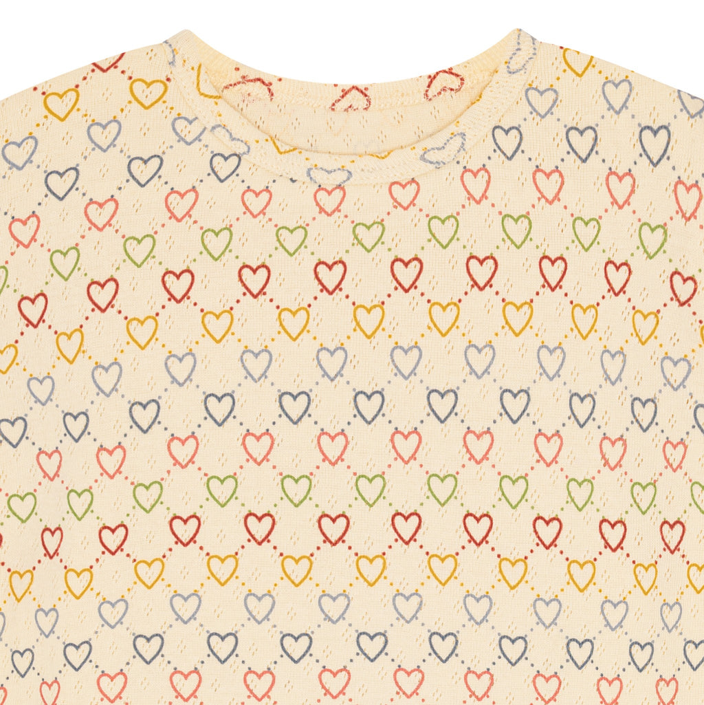 Pointelle hearts mini Samfella