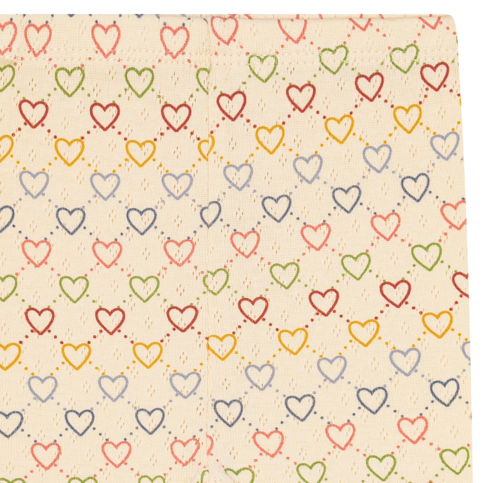 Pointelle hearts mini Leggings