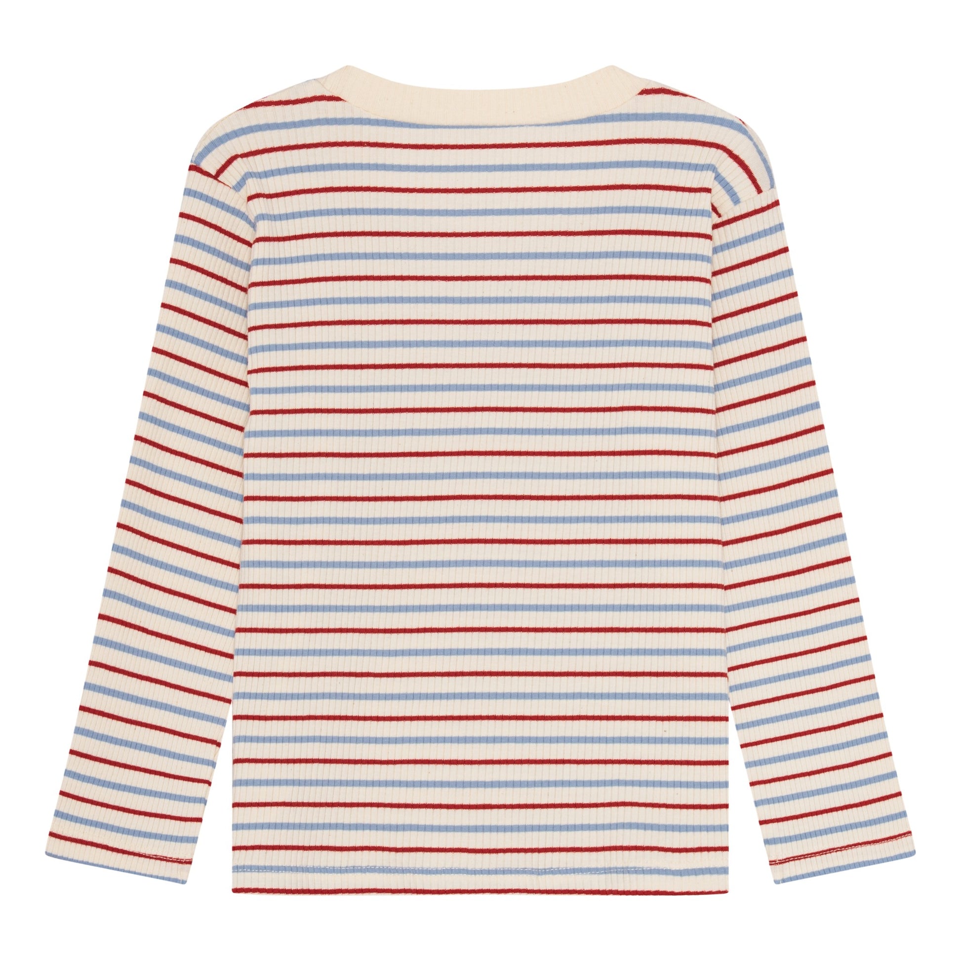 Rib Seaside Mini Stripe LS T-shirts