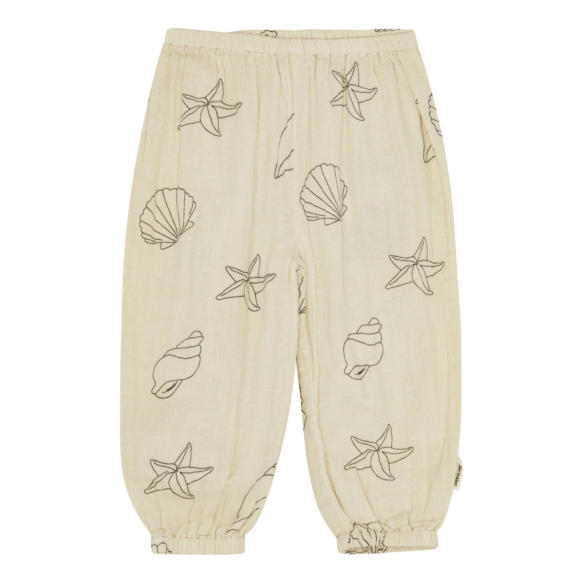 Muslin seashell ungbarna buxur